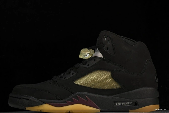 A 5 Retro Jordan Black SP FD1330-001 Maniére Ma 1214